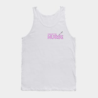 Diabetes Nurse Pink Tank Top